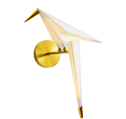 Wall Sconce BIRDY PEARCH — brass wall sconce lamp, designer lighting by RODESIGNE