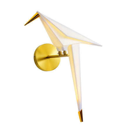 Wall Sconce BIRDY PEARCH — brass wall sconce lamp, designer lighting by RODESIGNE