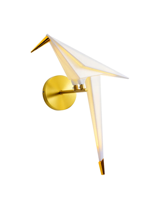 Wall Sconce BIRDY PEARCH — brass wall sconce lamp, designer lighting by RODESIGNE