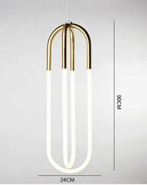 Pendant lamp Rudi Loop by Romatti