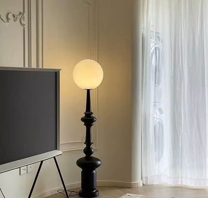 Floor lamp MISSE by Rodesigne — glass designer floor lamp by RODESIGNE