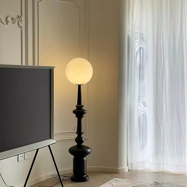 Floor lamp MISSE by Rodesigne — glass designer floor lamp by RODESIGNE