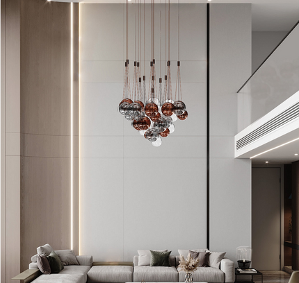 Chandelier SOLLUS — designer chandelier, custom lighting by RODESIGNE