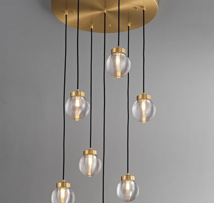 Chandelier MASCOTA — designer chandelier, custom lighting by RODESIGNE