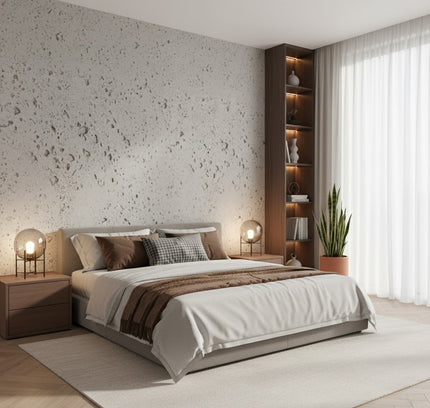 Wall Panel LARGE TRAVERTINE — decorative acoustic wall panel, sound absorption by RODESIGNE