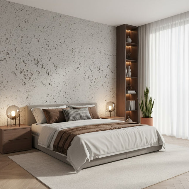 Wall Panel LARGE TRAVERTINE — decorative acoustic wall panel, sound absorption by RODESIGNE