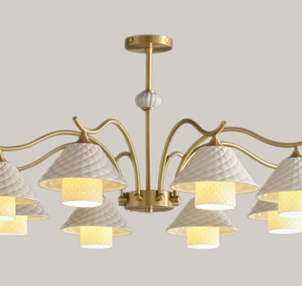 Chandelier DAMIAN — designer chandelier, custom lighting by RODESIGNE