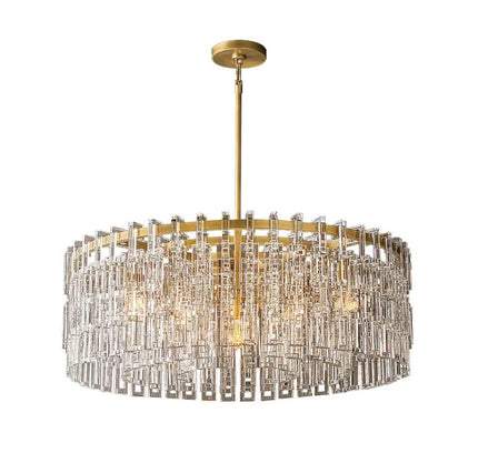 Chandelier MUMIA by Rodesigne — brass designer chandelier, custom lighting by RODESIGNE