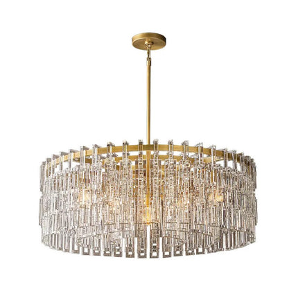 Chandelier MUMIA by Rodesigne — brass designer chandelier, custom lighting by RODESIGNE