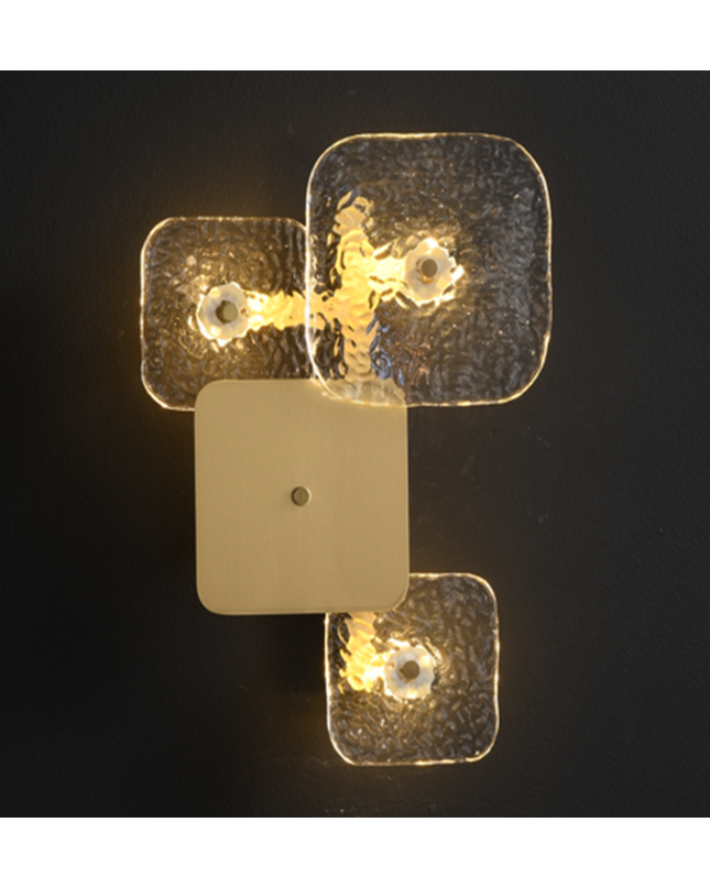 Wall Sconce PERLON — brass wall sconce lamp, designer lighting by RODESIGNE