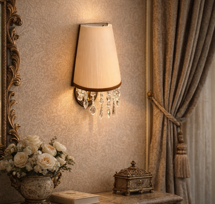 Wall Sconce KOSTEL — brass wall sconce lamp, designer lighting by RODESIGNE