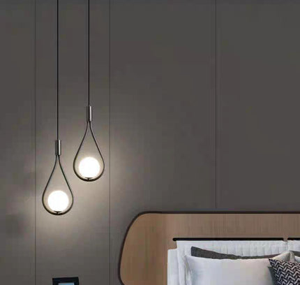 Pendant Light CURVELUX — modern pendant light, custom designer lighting by RODESIGNE