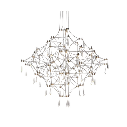Chandelier CONTELLA — designer chandelier, custom lighting by RODESIGNE