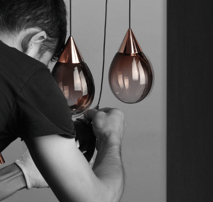 Chandelier CURAS — designer chandelier, custom lighting by RODESIGNE