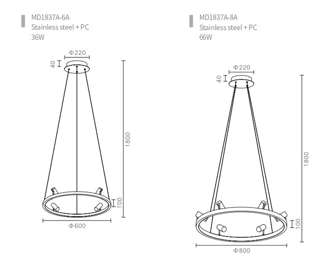 Chandelier VAWES