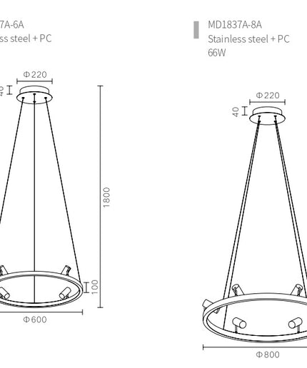 Chandelier VAWES