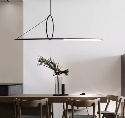 Designer Pendant Light CERCLE ET TRAIT — modern pendant light, custom designer lighting by RODESIGNE