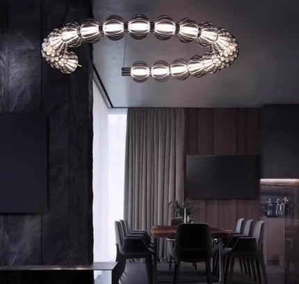 Chandelier NUMREN — designer chandelier, custom lighting by RODESIGNE