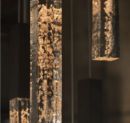 Chandelier LANPAR — designer chandelier, custom lighting by RODESIGNE