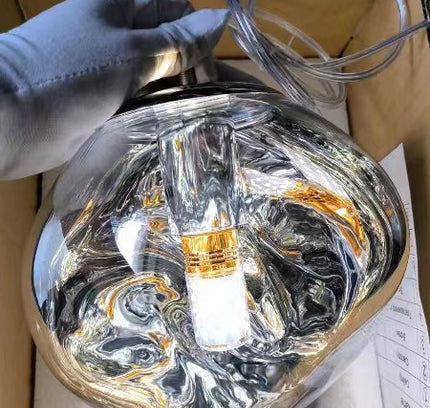 Pendant lamp IVREA by Rodesigne — glass modern pendant light, custom designer lighting by RODESIGNE