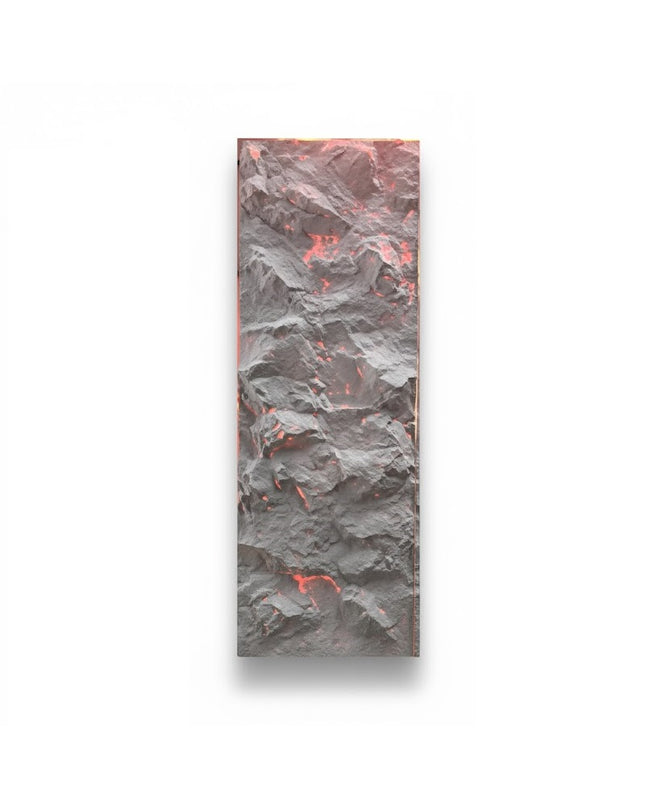Panel ROCK WALL TRANSCULENT — decorative acoustic wall panel, sound absorption by RODESIGNE