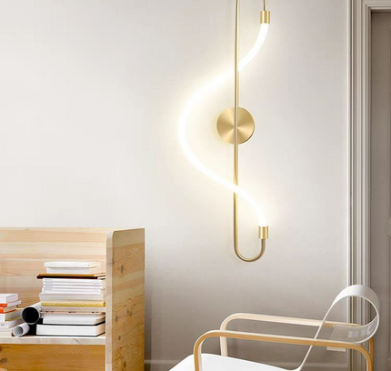 Wall Sconce NATERA — brass wall sconce lamp, designer lighting by RODESIGNE