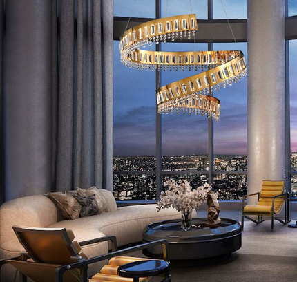 Chandelier SANDRO — designer chandelier, custom lighting by RODESIGNE