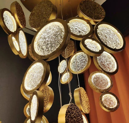 Chandelier JIRRA — designer chandelier, custom lighting by RODESIGNE