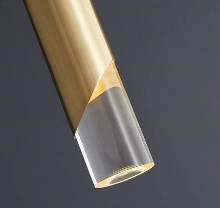 Pendant lamp SONTO by Rodesigne — brass modern pendant light, custom designer lighting by RODESIGNE