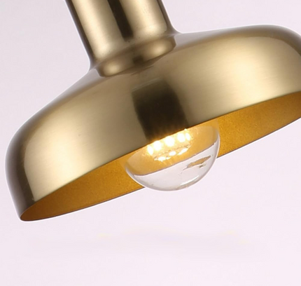 Pendant lamp CERTU by Rodesigne — brass modern pendant light, custom designer lighting by RODESIGNE