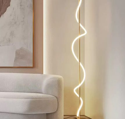 Floor Lamp TRACER TWISTED — designer floor lamp by RODESIGNE