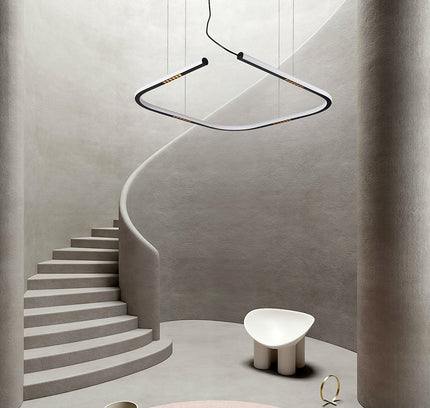 Chandelier TEC RECT by Rodesigne