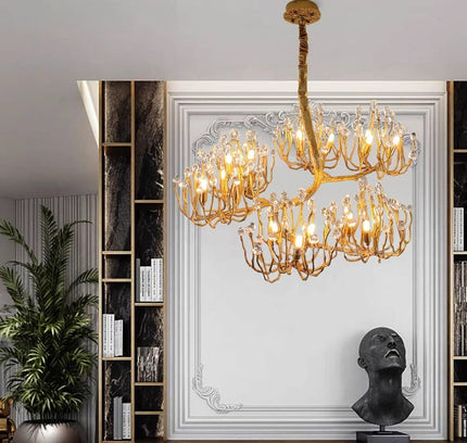 Chandelier NAUTICAL — designer chandelier, custom lighting by RODESIGNE