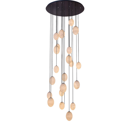 Chandelier DIKSTRA — designer chandelier, custom lighting by RODESIGNE