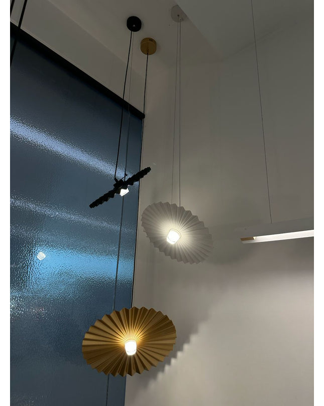 Pendant lamp CONSAGA by Rodesigne — brass modern pendant light, custom designer lighting by RODESIGNE