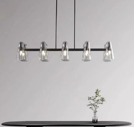 Chandelier DAMASO LONG — designer chandelier, custom lighting by RODESIGNE