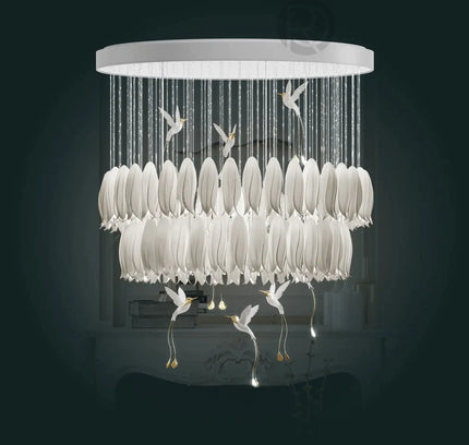 Chandelier FLOWERS&BIRDS by Rodesigne
