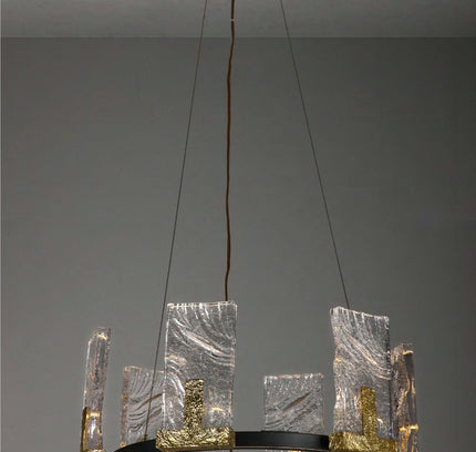 Chandelier TOGEL — designer chandelier, custom lighting by RODESIGNE