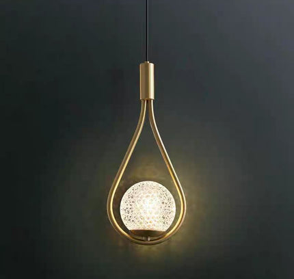 Pendant Light CURVELUX — modern pendant light, custom designer lighting by RODESIGNE