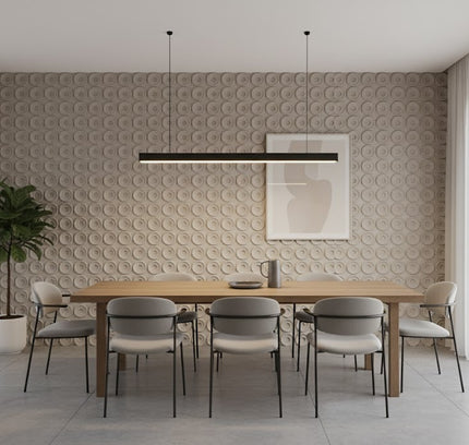 Panel CHORD TYPE — decorative acoustic wall panel, sound absorption by RODESIGNE