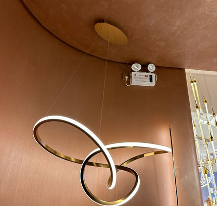 Chandelier NORVING by Rodesigne — brass designer chandelier, custom lighting by RODESIGNE