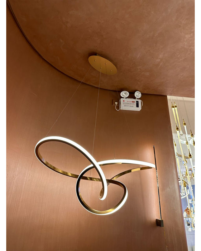 Chandelier NORVING by Rodesigne — brass designer chandelier, custom lighting by RODESIGNE