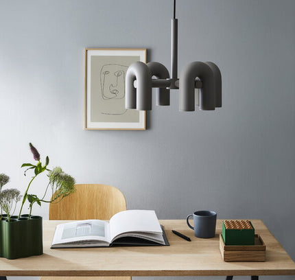 Chandelier BIGODINI — designer chandelier, custom lighting by RODESIGNE