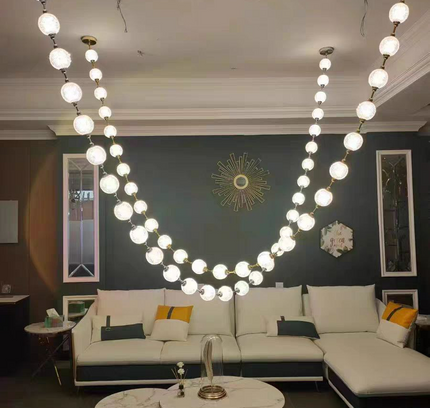 Chandelier DIGREMA — designer chandelier, custom lighting by RODESIGNE