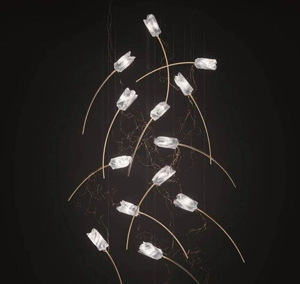 Chandelier MIRLA — designer chandelier, custom lighting by RODESIGNE