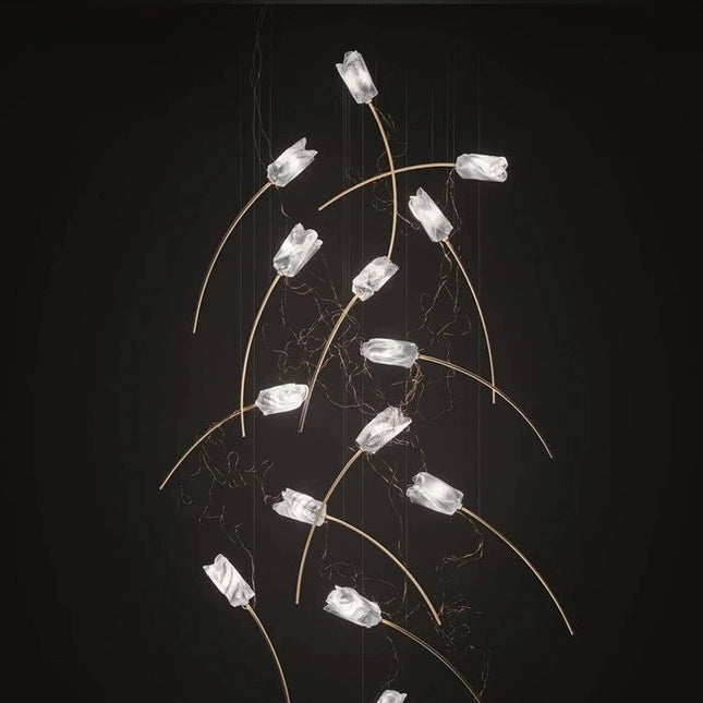 Chandelier MIRLA — designer chandelier, custom lighting by RODESIGNE