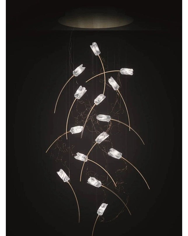Chandelier MIRLA — designer chandelier, custom lighting by RODESIGNE
