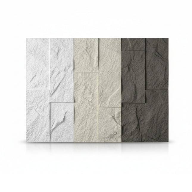 Panel LIME STONE — decorative acoustic wall panel, sound absorption by RODESIGNE