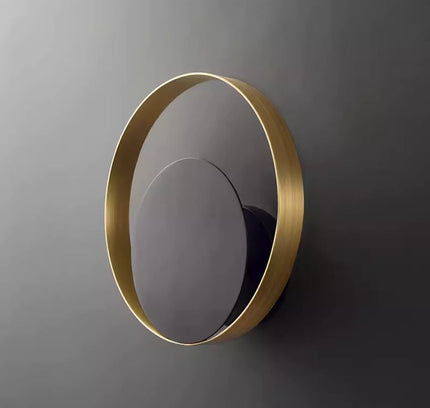 Wall lamp (Sconce) CIRCLE by Rodesigne — brass wall sconce lamp, designer lighting by RODESIGNE