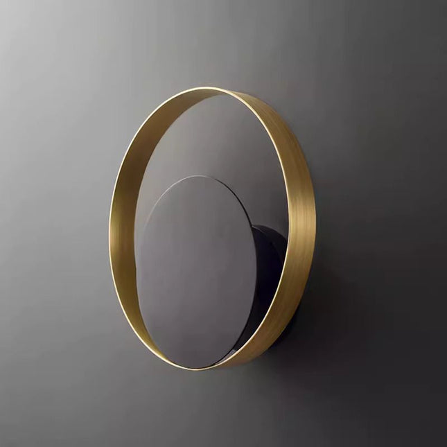 Wall lamp (Sconce) CIRCLE by Rodesigne — brass wall sconce lamp, designer lighting by RODESIGNE